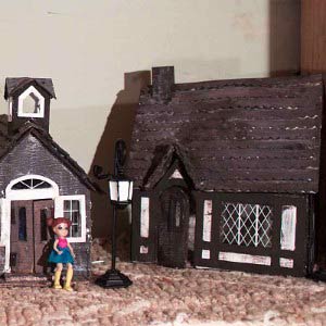 Wooden Church Dolls